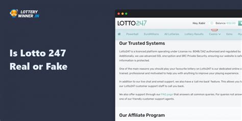 lotto247 real or fake|lotto india scam.
